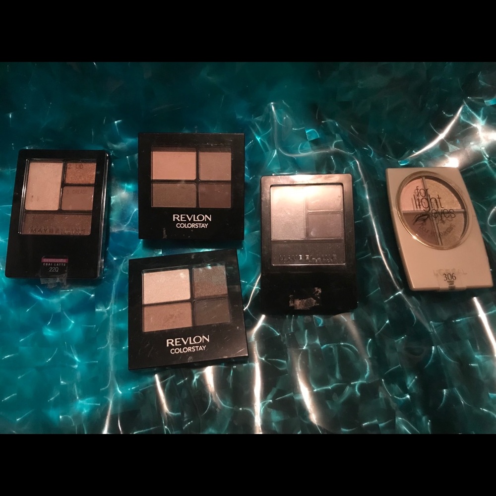 Eyeshadow Bundle L'Oreal, Revlon and Maybelline